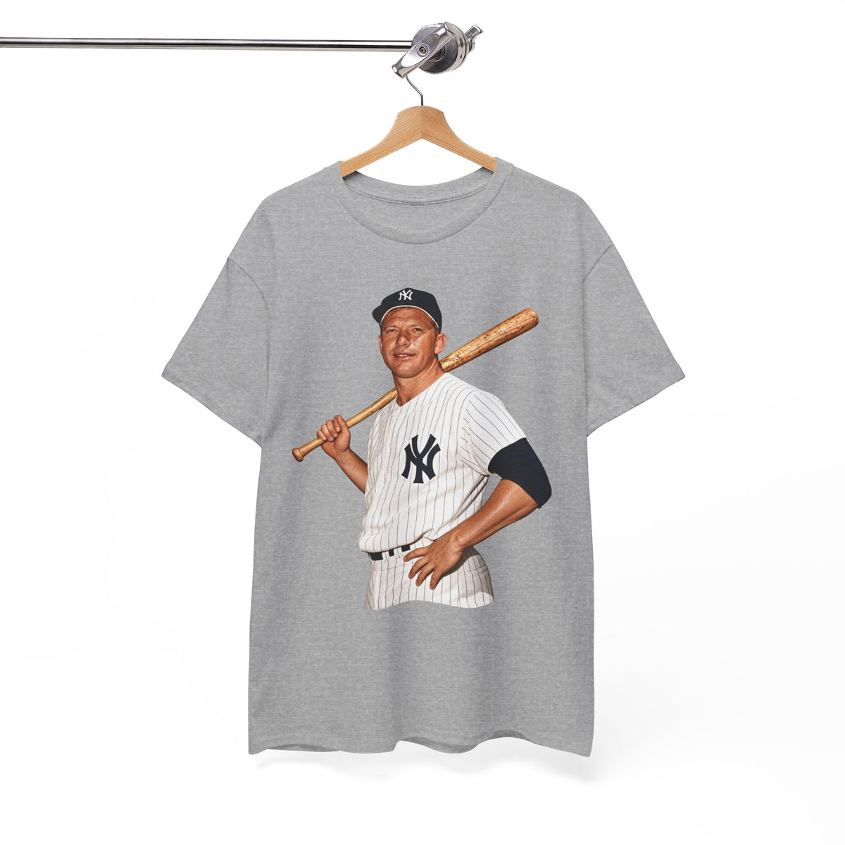 Vintage New York Yankees Baseball Player T-Shirt – Retro Batter Graphic Tee