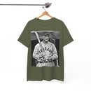 Vintage Chicago Baseball Photo T-Shirt — Retro Black & White Player Legend Tee