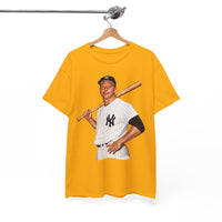 Vintage New York Yankees Baseball Player T-Shirt – Retro Batter Graphic Tee
