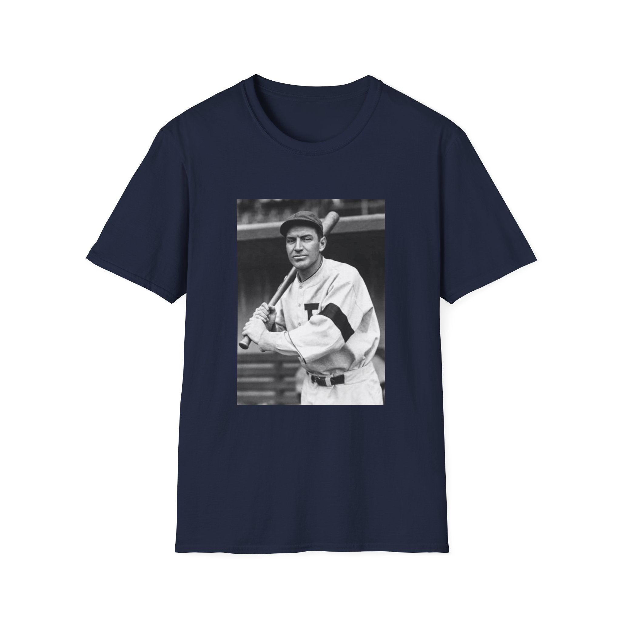 Vintage Baseball Player Photo T-Shirt