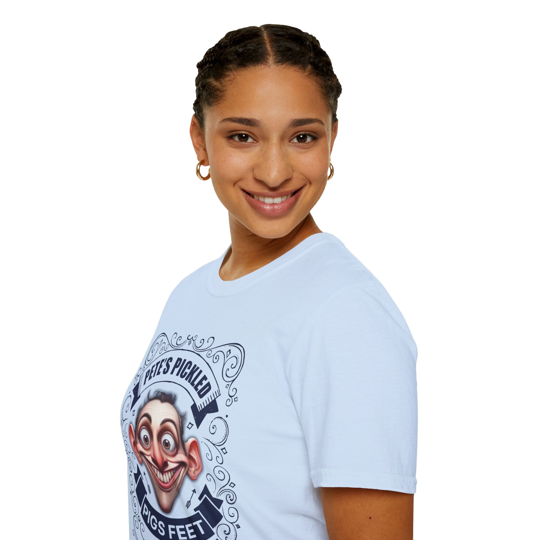 Pete’s Pickled Pigs Feet T-Shirt — Retro Carnival Novelty Tee