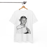 Vintage Baseball T-Shirt – Signed Roger Maris Portrait Tee