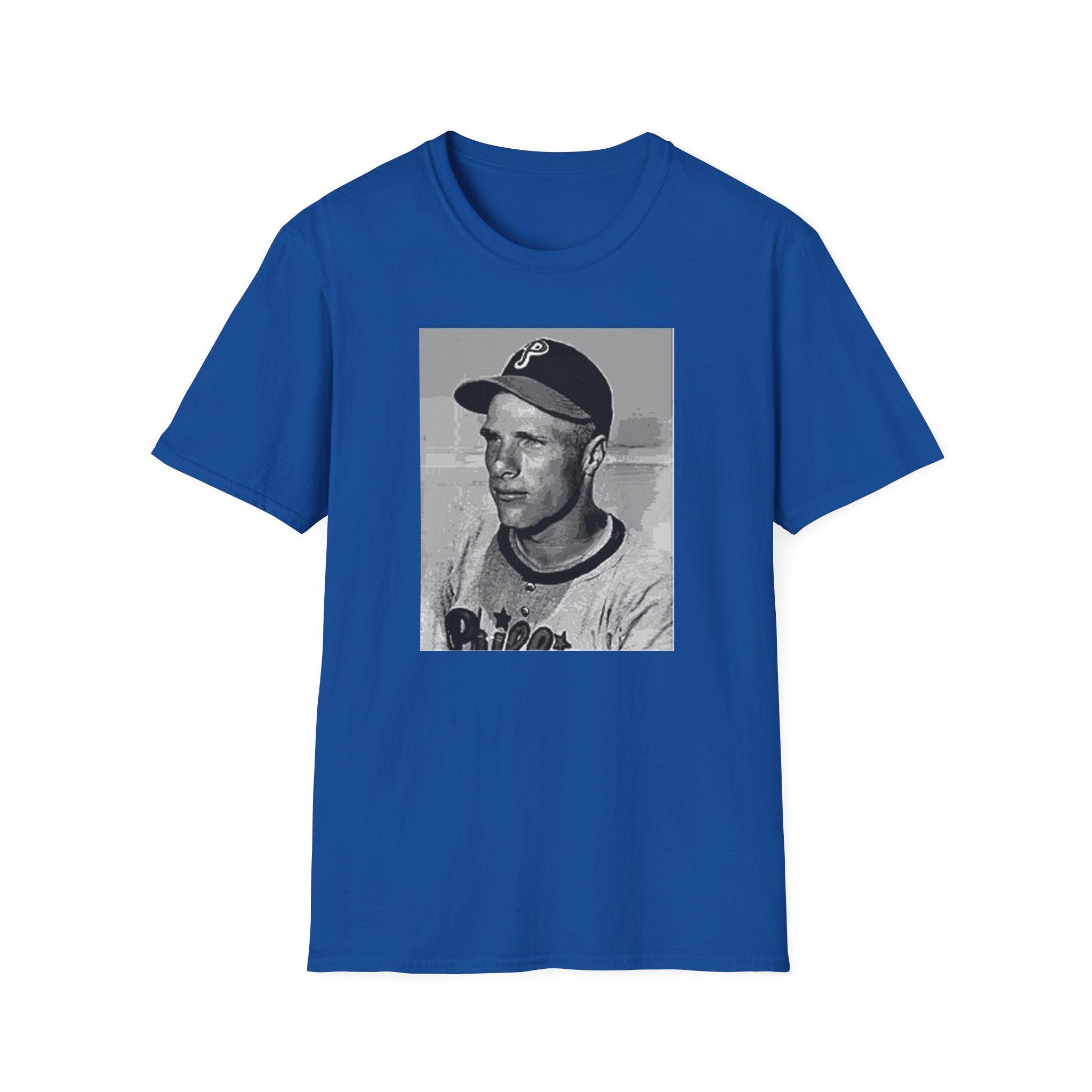 Vintage Philadelphia Phillies Baseball T‑Shirt — Retro Player Portrait