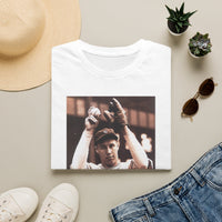 Vintage Baseball Player Photo T-Shirt — Retro Sports Tee