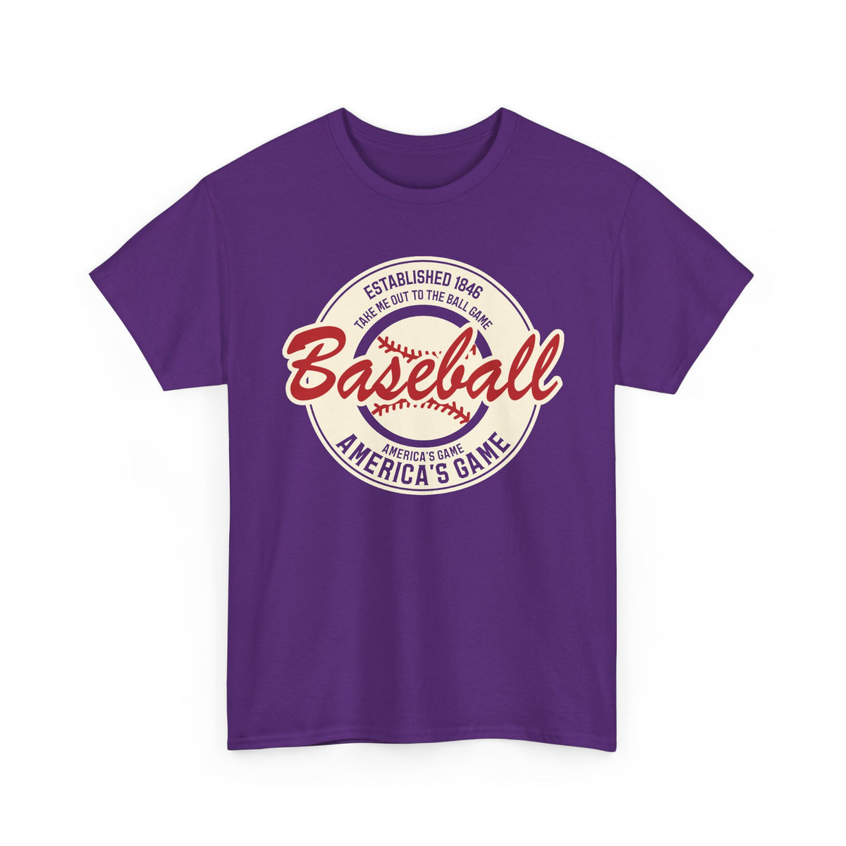 Take Me Out To The Ball Game T-Shirt — Vintage Baseball America's Game Graphic Tee