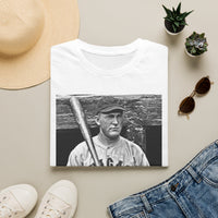Vintage Baseball Player T-Shirt — Retro Chicago Baseball Graphic Tee