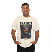 Graphic Tee — "Frank's Weenie Land Mustard and Kraut Mandatory" Retro Character T-Shirt