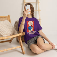 Novelty Graphic Tee — Cute Cartoon Pig with “I’m Not Wearing Any Pants” Slogan