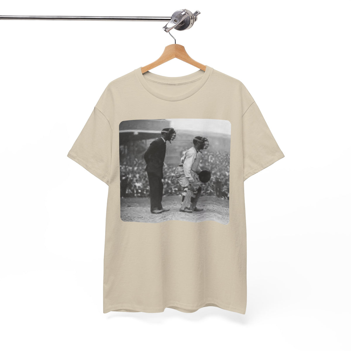 Vintage Baseball Photo T-Shirt – Classic Retro Sports Graphic Tee
