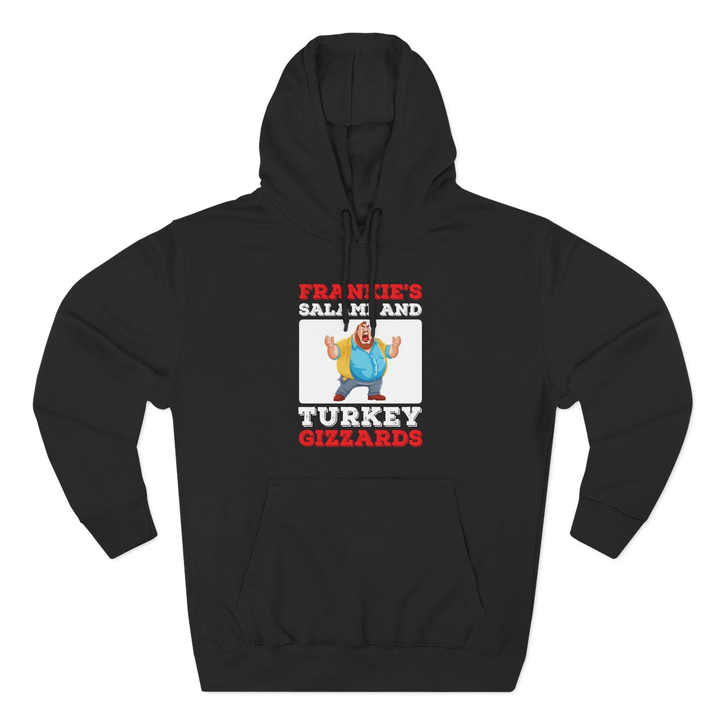 Frankie's Gizzards Hoodie — Funny Retro Character Pullover