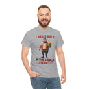 Baseball T‑Shirt — "I Had 3 RBI's in the World Series" Funny Fan Tee