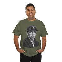 Vintage Baseball Player Portrait Tee