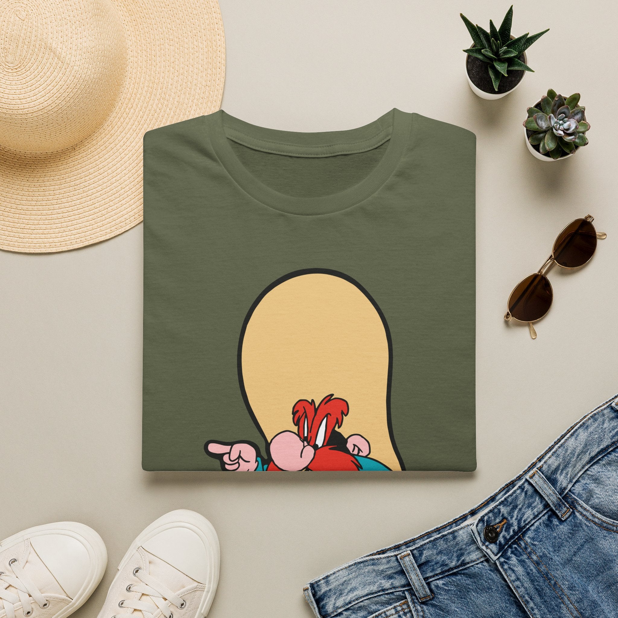 T-Shirt — Retro 'Dag Nabbit' Cartoon Character Tee