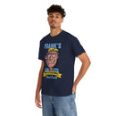 Frank's Investigations and Loans Funny Retro Character Vintage Humor Graphic T- Shirt
