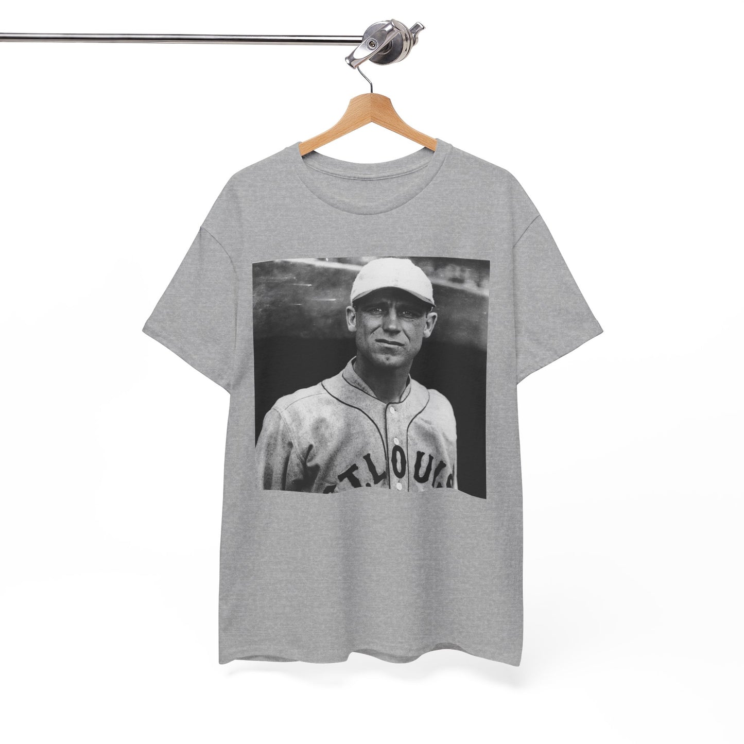 Vintage Baseball Player T-Shirt | Classic Sports Graphic Tee