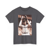 Vintage Cleveland Baseball Photo T-Shirt – Retro Player Graphic Tee