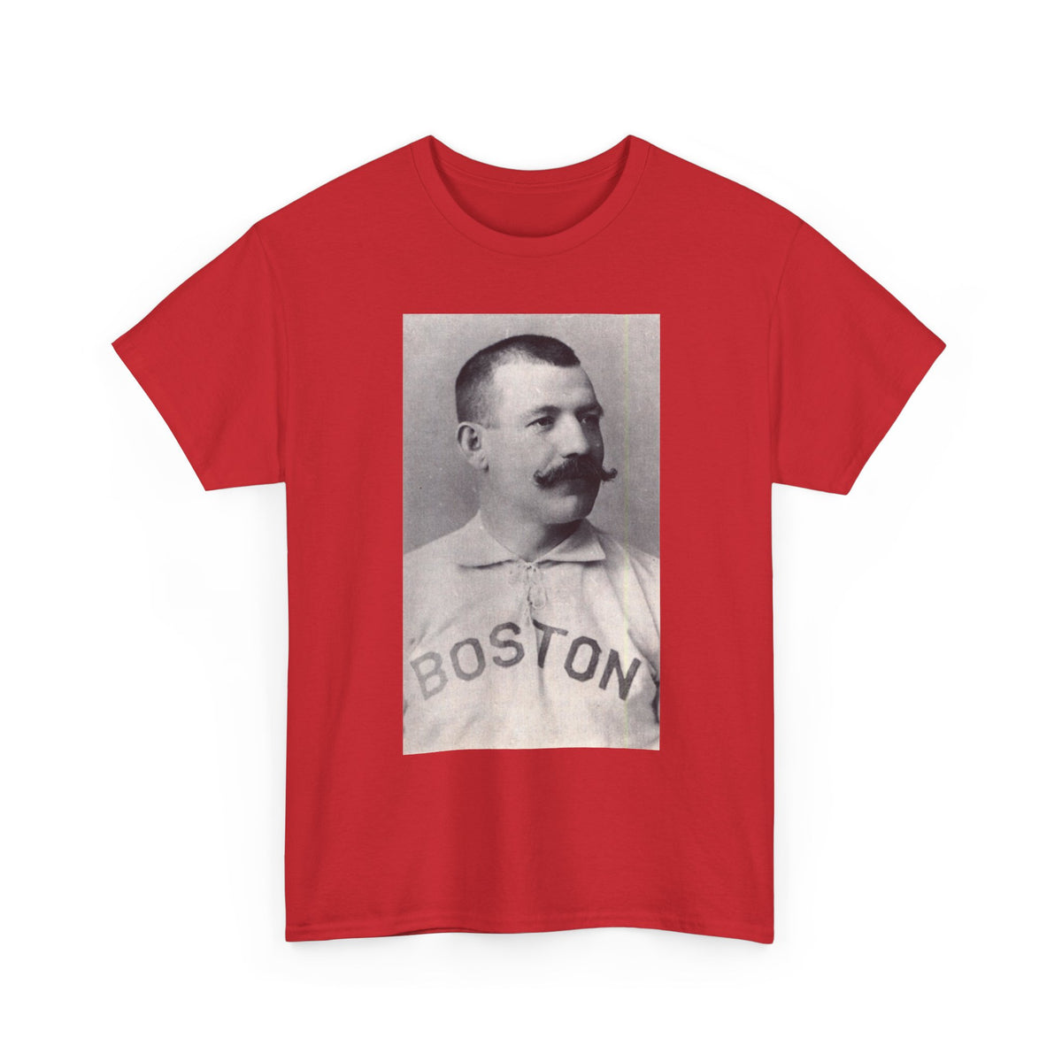 Vintage Boston Baseball Portrait T-Shirt – Retro Classic Baseball Graphic Tee