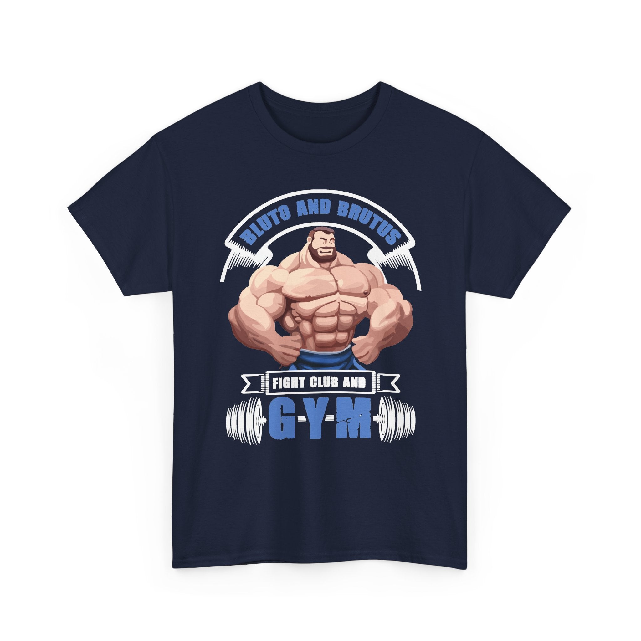 Gym T-Shirt — "Strong & Unstoppable: Built by the Gym" Muscle Fitness Tee