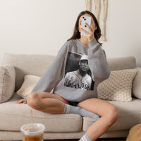 Vintage Baseball Player Sweatshirt - Classic Sports Graphic Crewneck