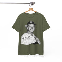 Vintage Baseball T-Shirt – Signed Roger Maris Portrait Tee