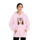 Photo Graphic Hoodie — Vintage Portrait Print Pullover