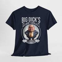 Big Dick's Archery Supplies Funny Graphic Tee — Novelty Archery T-Shirt