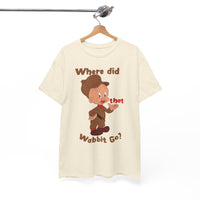 Kids' Graphic Tee — 'Where Did That Wabbit Go?' Cute Vintage Cartoon Shirt