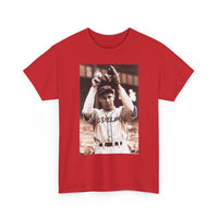 Vintage Cleveland Baseball Photo T-Shirt – Retro Player Graphic Tee