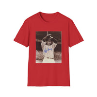 Vintage Baseball Photo T-Shirt — Iconic Signed Player Graphic Tee