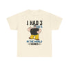 I Had 3 RBIs In the World Series Shirt - Funny Baseball Fan Graphic Tee