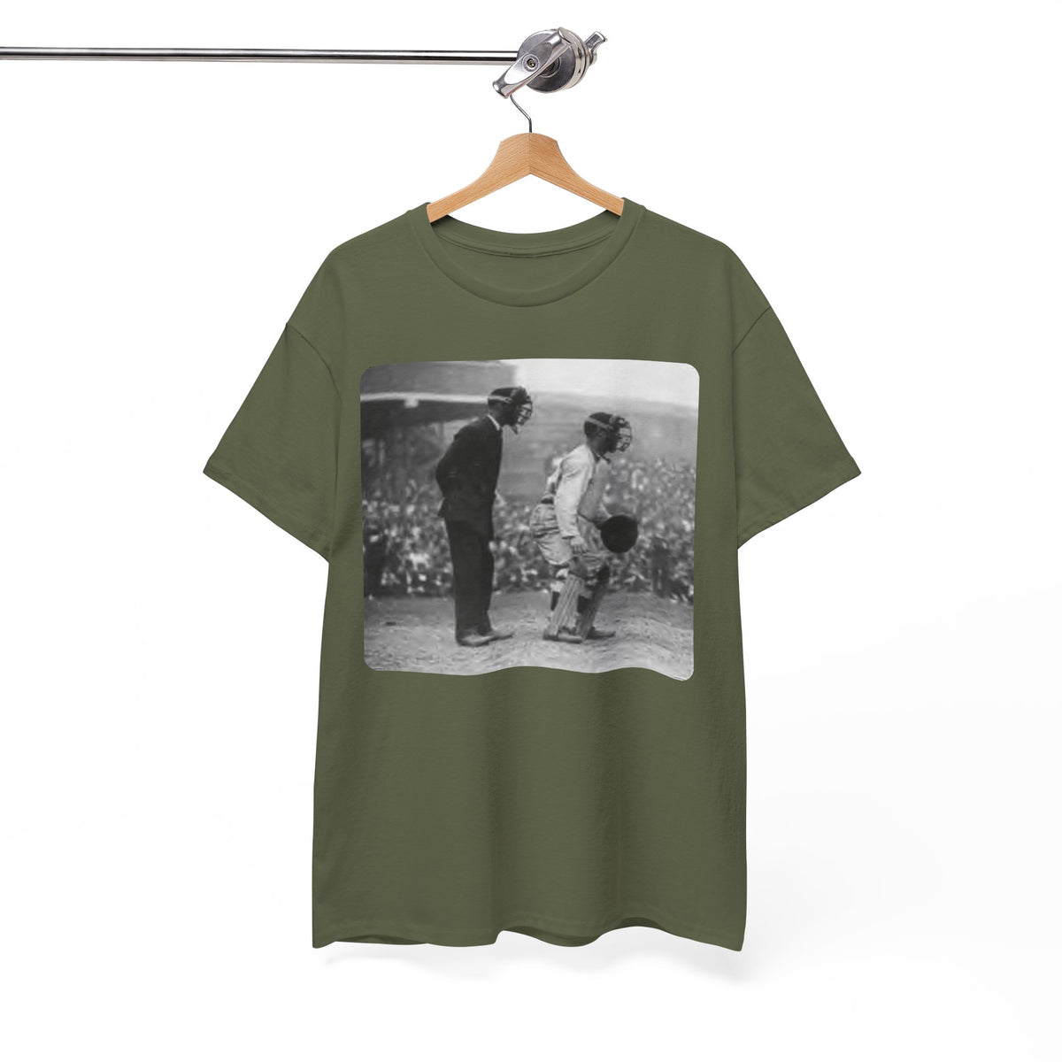 Vintage Baseball Photo T-Shirt – Classic Retro Sports Graphic Tee