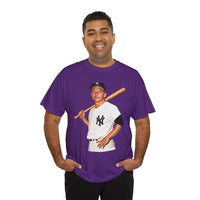 Vintage New York Yankees Baseball Player T-Shirt – Retro Batter Graphic Tee