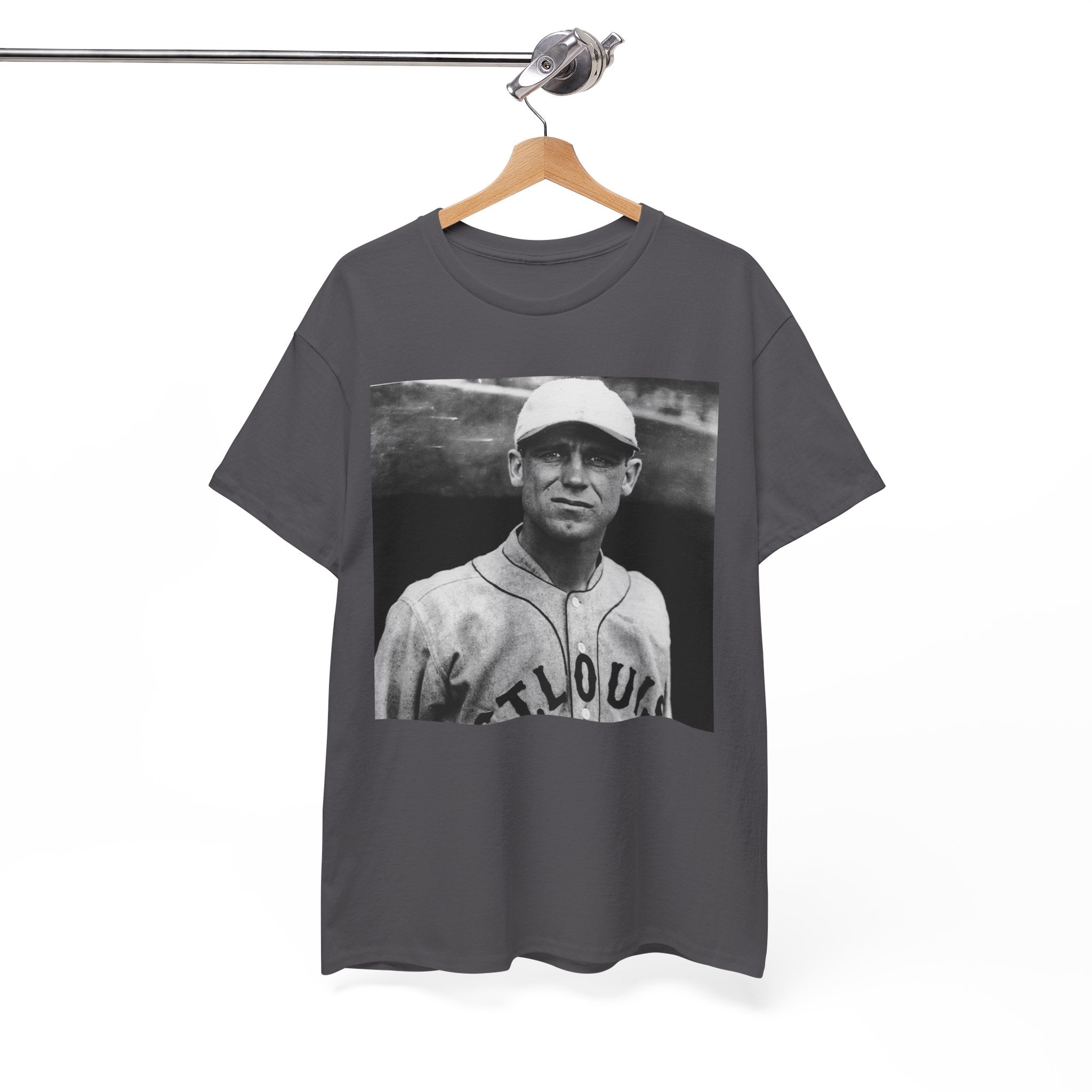Vintage Baseball Player T-Shirt | Classic Sports Graphic Tee