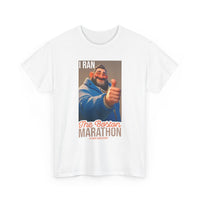 I Ran the Boston Marathon Drink Concession — Funny Marathon Humor T-Shirt