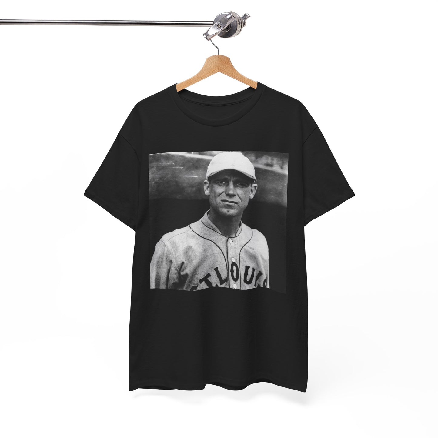 Vintage Baseball Player T-Shirt | Classic Sports Graphic Tee