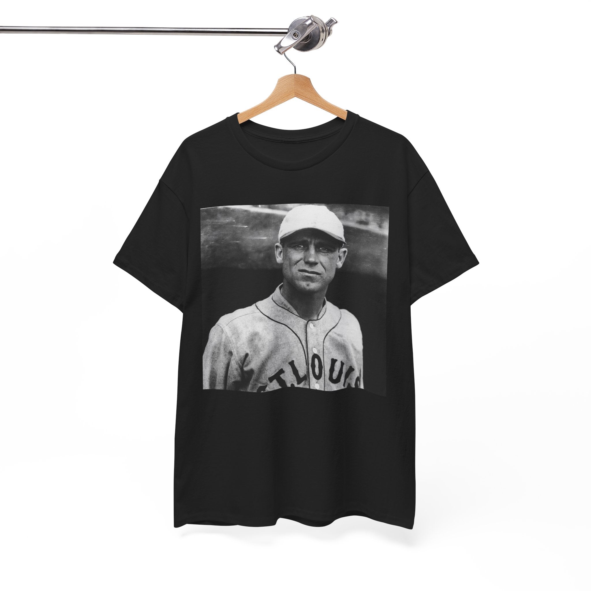 Vintage Baseball Player T-Shirt | Classic Sports Graphic Tee