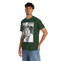 Vintage Baseball Portrait T-Shirt – Classic Retro Player Tee