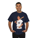 Vintage New York Yankees Baseball Player T-Shirt – Retro Batter Graphic Tee