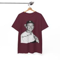 Vintage Baseball T-Shirt – Signed Roger Maris Portrait Tee
