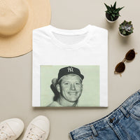 Vintage Baseball Photo T-Shirt — Signed Portrait Graphic Tee