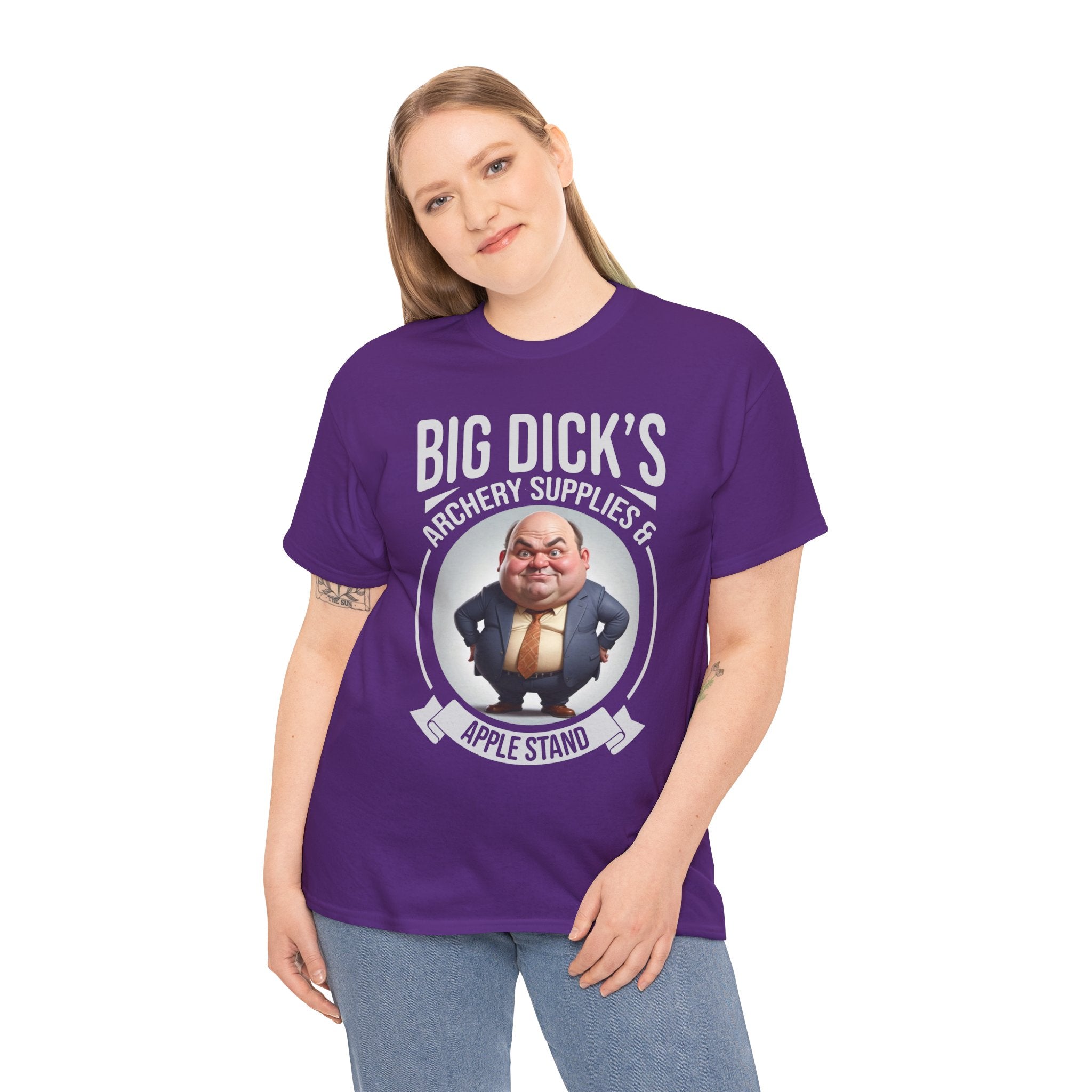 Big Dick's Archery Supplies Funny Graphic Tee — Novelty Archery T-Shirt