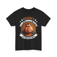 Get Your Dirt Here Lawn & Garden Shop T-Shirt – Funny Gardener Tee