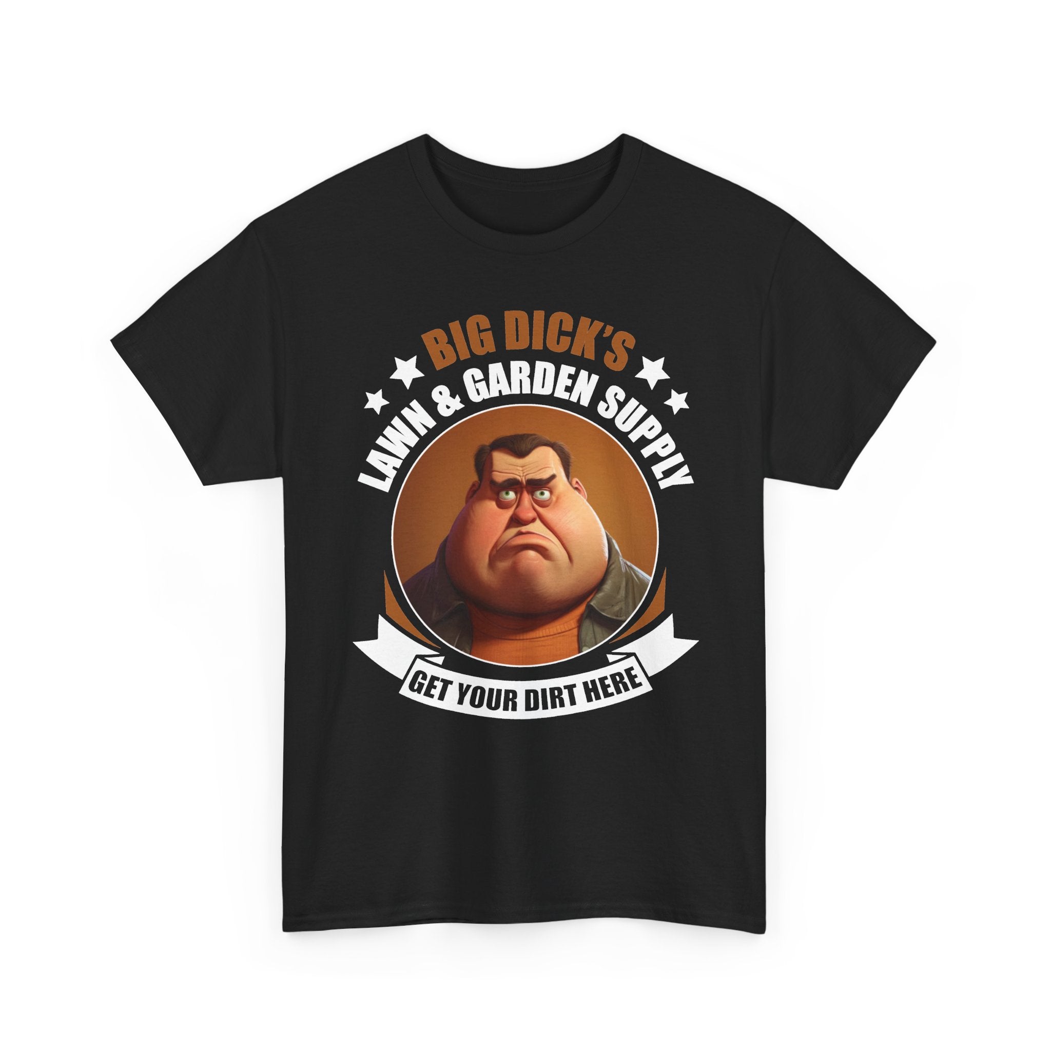 Get Your Dirt Here Lawn & Garden Shop T-Shirt – Funny Gardener Tee