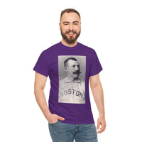 Vintage Boston Baseball Portrait T-Shirt – Retro Classic Baseball Graphic Tee
