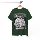 Vintage Chicago Baseball Photo T-Shirt — Retro Black & White Player Legend Tee