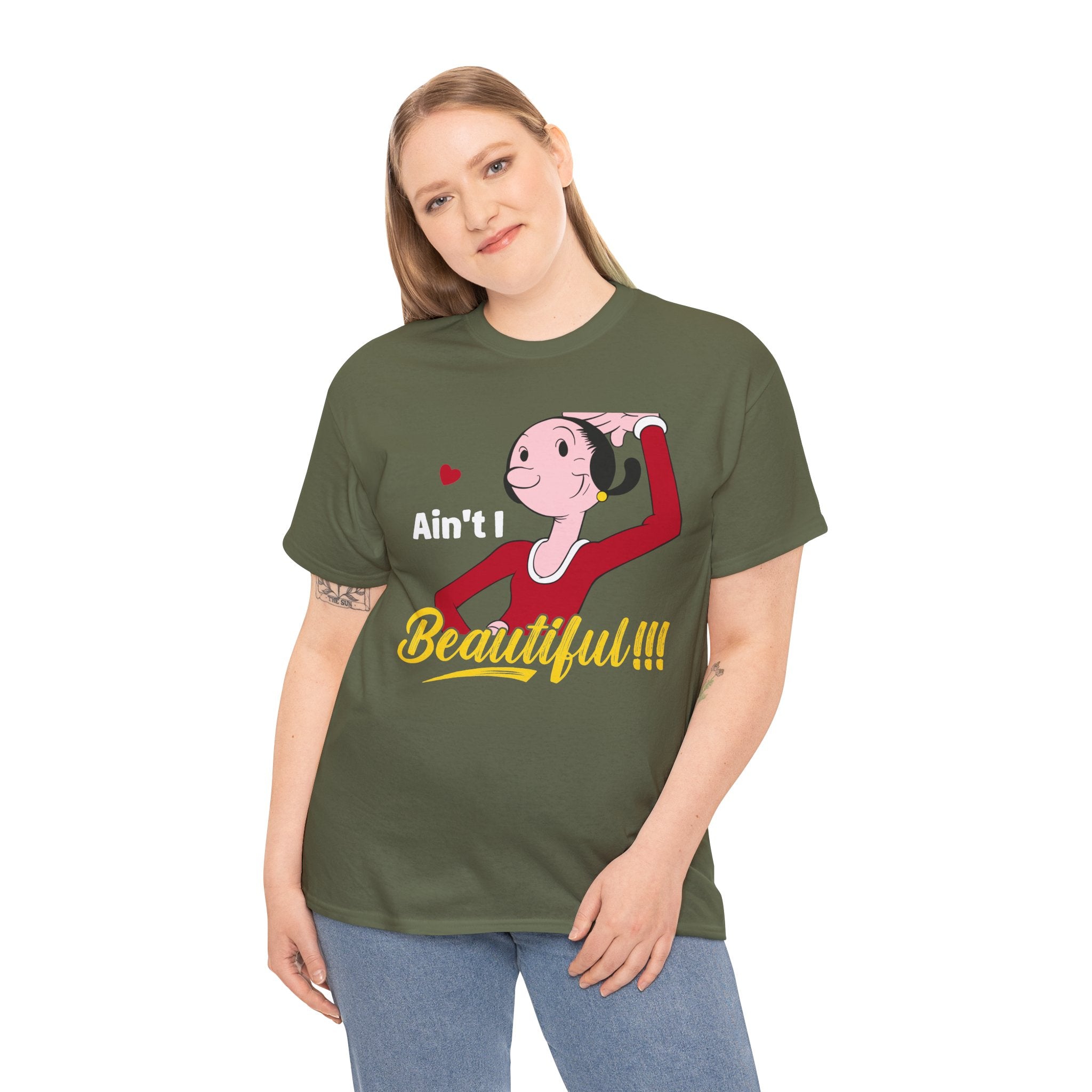 Ain't I Beautiful!!! T-Shirt — Retro Pin-Up Graphic Tee