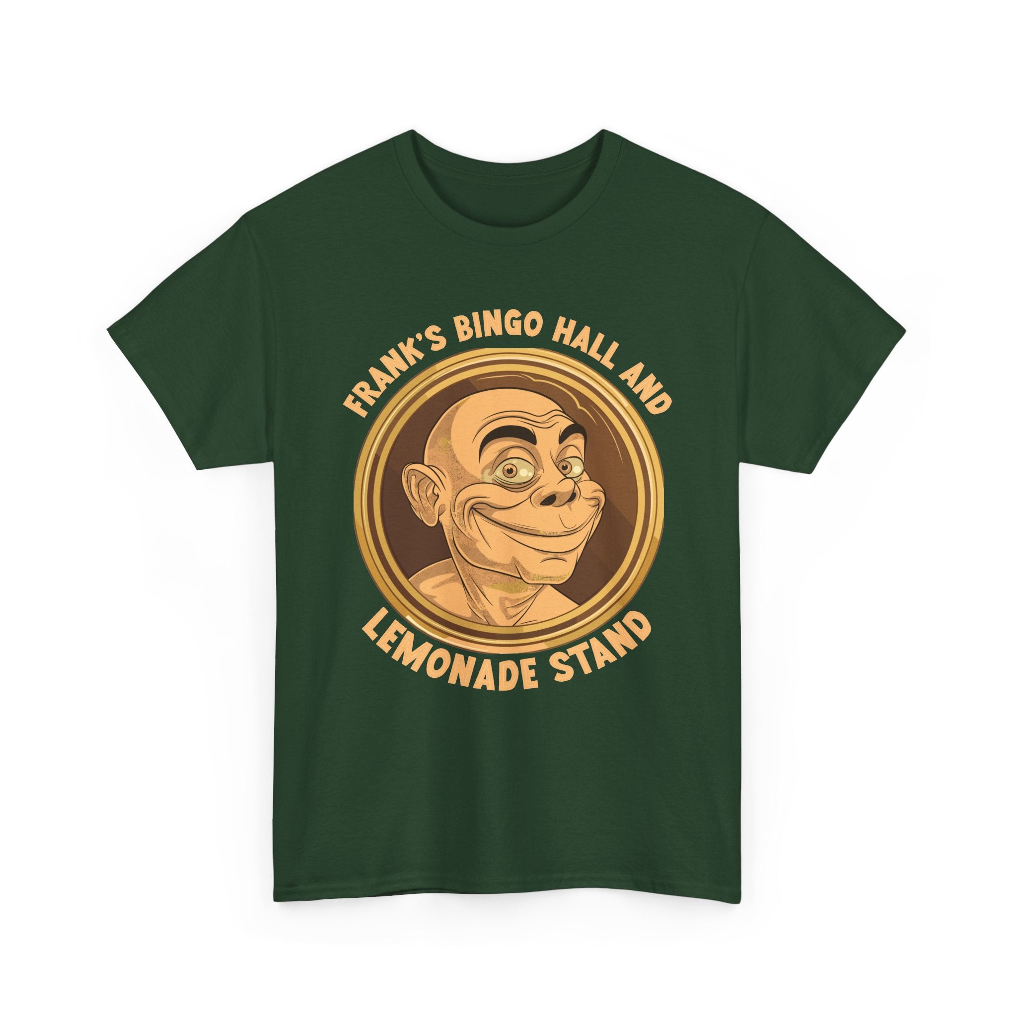 Frank’s Bingo Hall and Lemonade Stand T‑Shirt — Funny Bingo Hall Tee