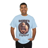 Distillery T‑Shirt — "Dickie's Distillery" Vintage Santa Illustration Tee
