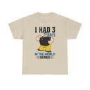 I Had 3 RBIs In the World Series Shirt - Funny Baseball Fan Graphic Tee