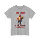 Baseball T‑Shirt — "I Had 3 RBI's in the World Series" Funny Fan Tee